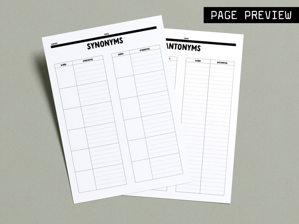 Printable Advanced Academic Note Taking Pages for Students // A4 + A5 ...