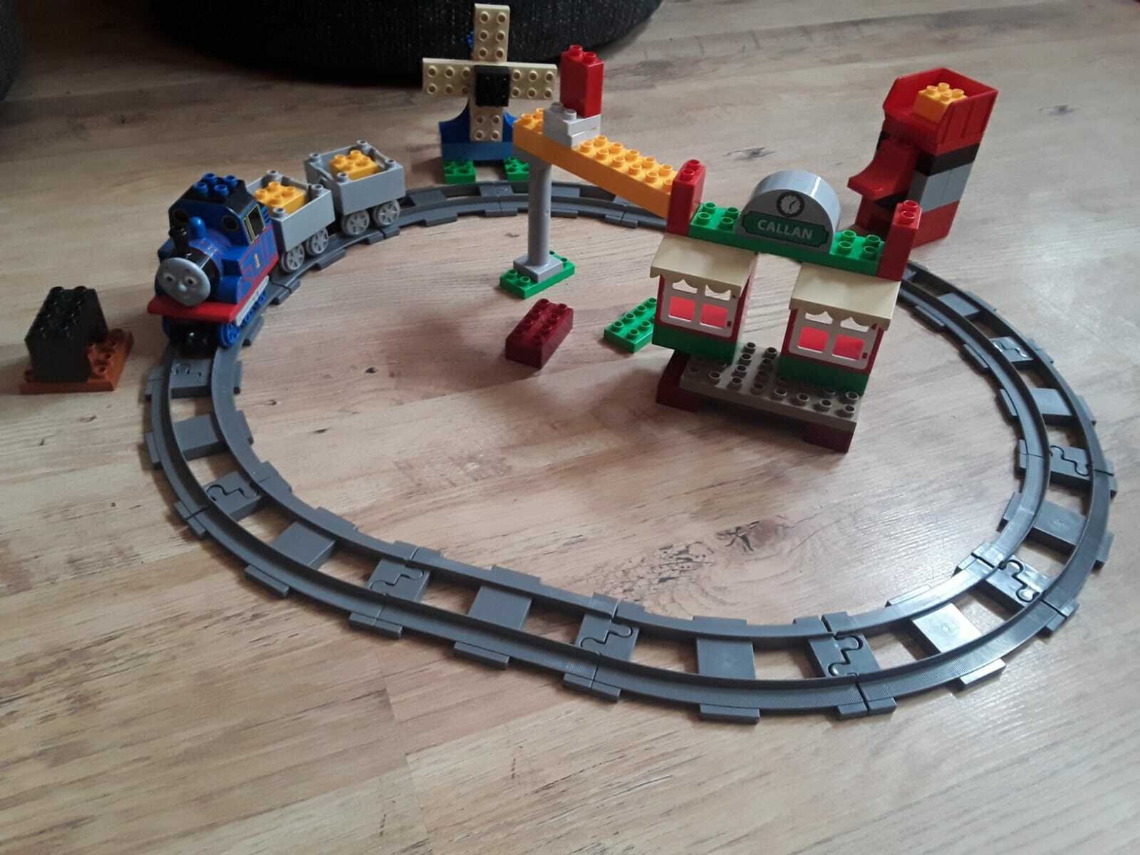 Vintage Lego Duplo 5544 Thomas The Tank Engine Train - Almost Complete