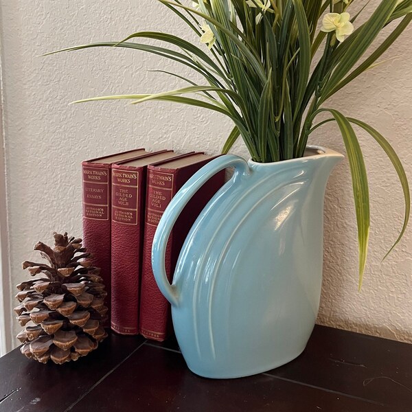 Hall Pottery Pitcher Etsy