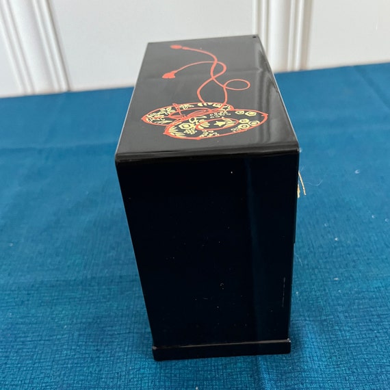 Small Japanese Two Drawer Jewelry Box - image 9