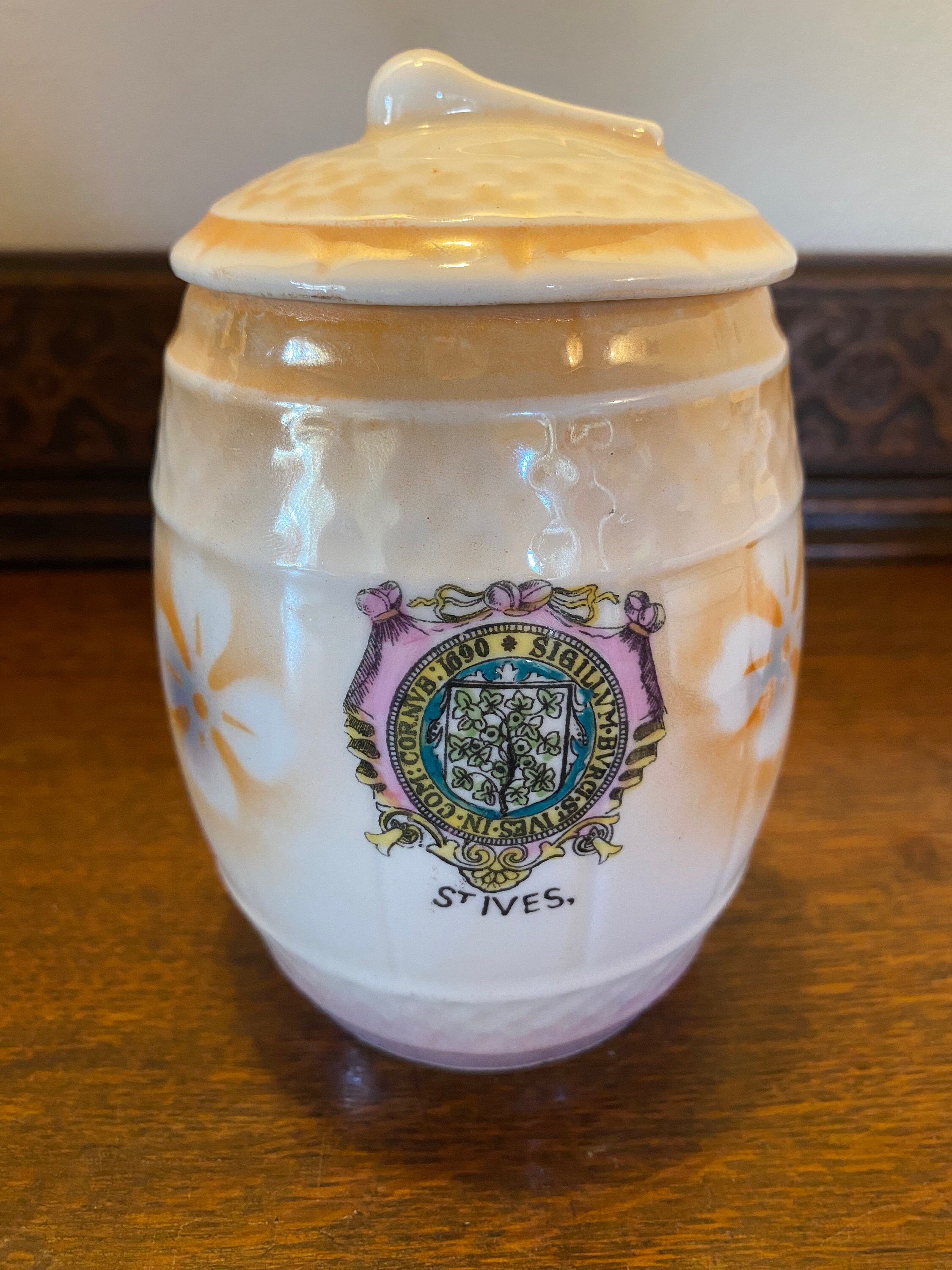 globe tobacco jar Globe Tobacco Jar