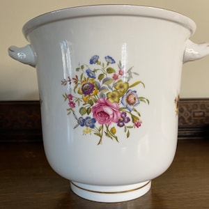 Royal Worcester Fine Bone China Cachepot Planter