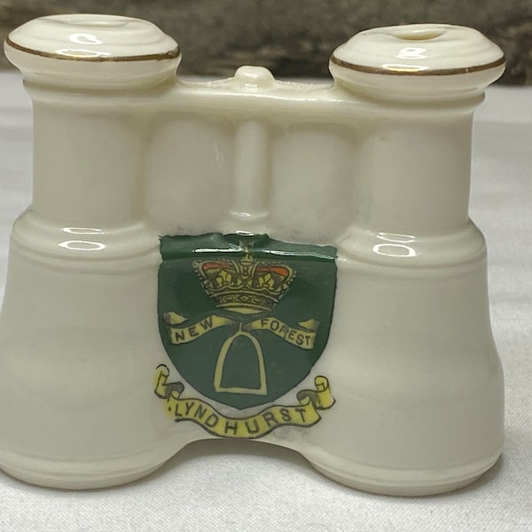 Antique Arcadian Crested Binoculars - Lyndhurst