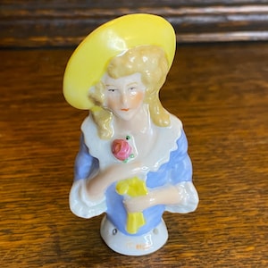 Vintage Porcelain Half Doll c.1920’s