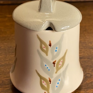 William Boulton 1960’s Hand Painted Mustard Pot
