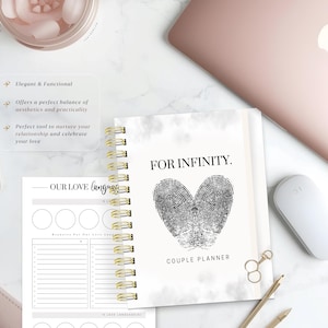 Relatieplanner, koppelplanner, koppeldagboek, relatiedoelenplanner, afdrukbare planner, instant download, US Letter, pdf afbeelding 10