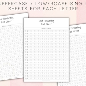 Neat Handwriting Practice Sheet, Printable Handwriting Work Sheet ...