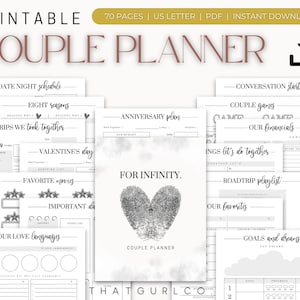 Couple Planner, Couple Journal, Relationship Planner, Relationship ...