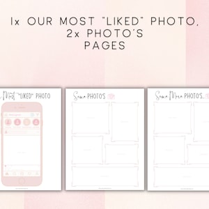 Couple Planner, Couple Journal, Relationship Planner, Relationship Goals Planner, Printable Planner, Instant Planner Download, US Letter image 6