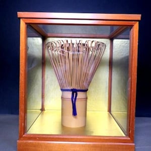 Vintage Japanese Bamboo Chasen Whisk Vase