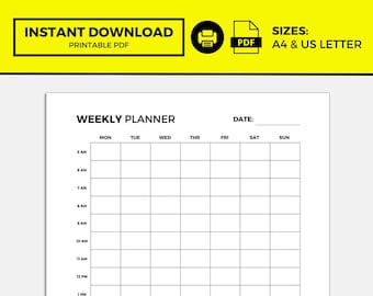 Weekly Planner Printable