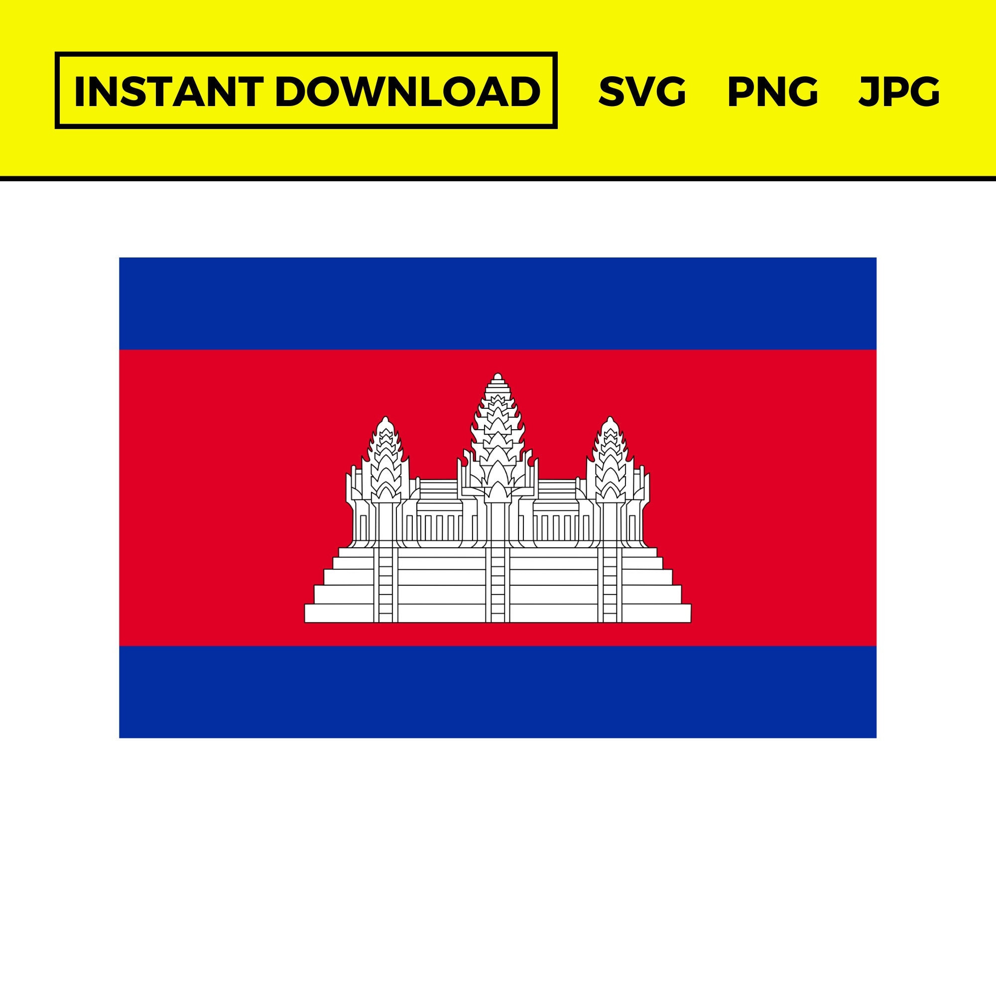Cambodian Flag Svg, Cambodian Flag Png, Cambodian Flag, Cambodia Flag ...