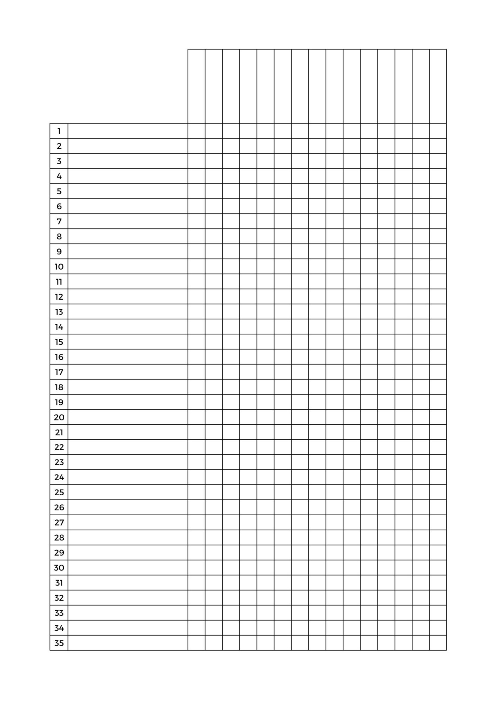 Attendance Tracker, Attendance Sheet, Attendance Log, Attendance Chart