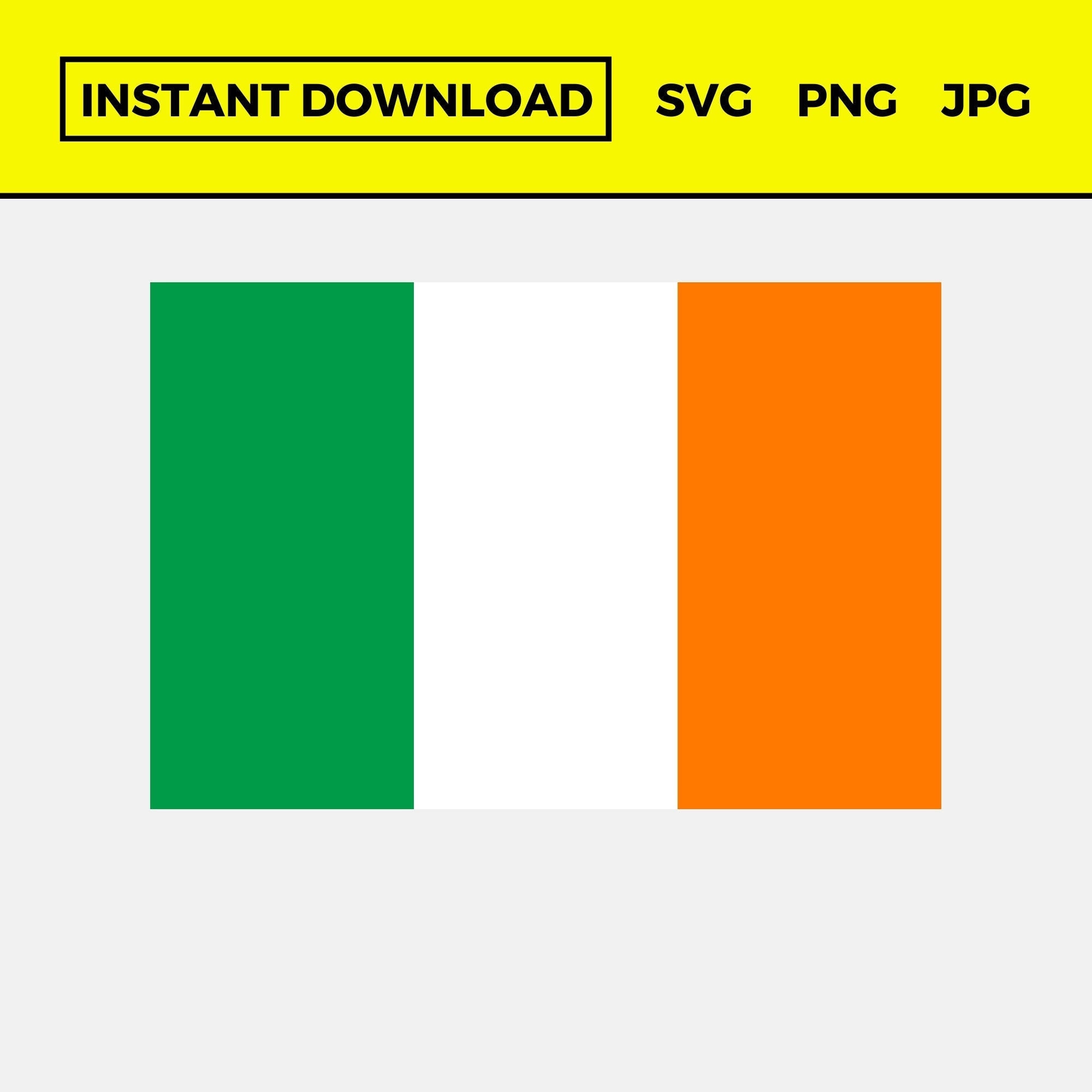 Ireland Flag Svg Ireland Flag Png Irish Flag Svg Irish Flag - Etsy UK