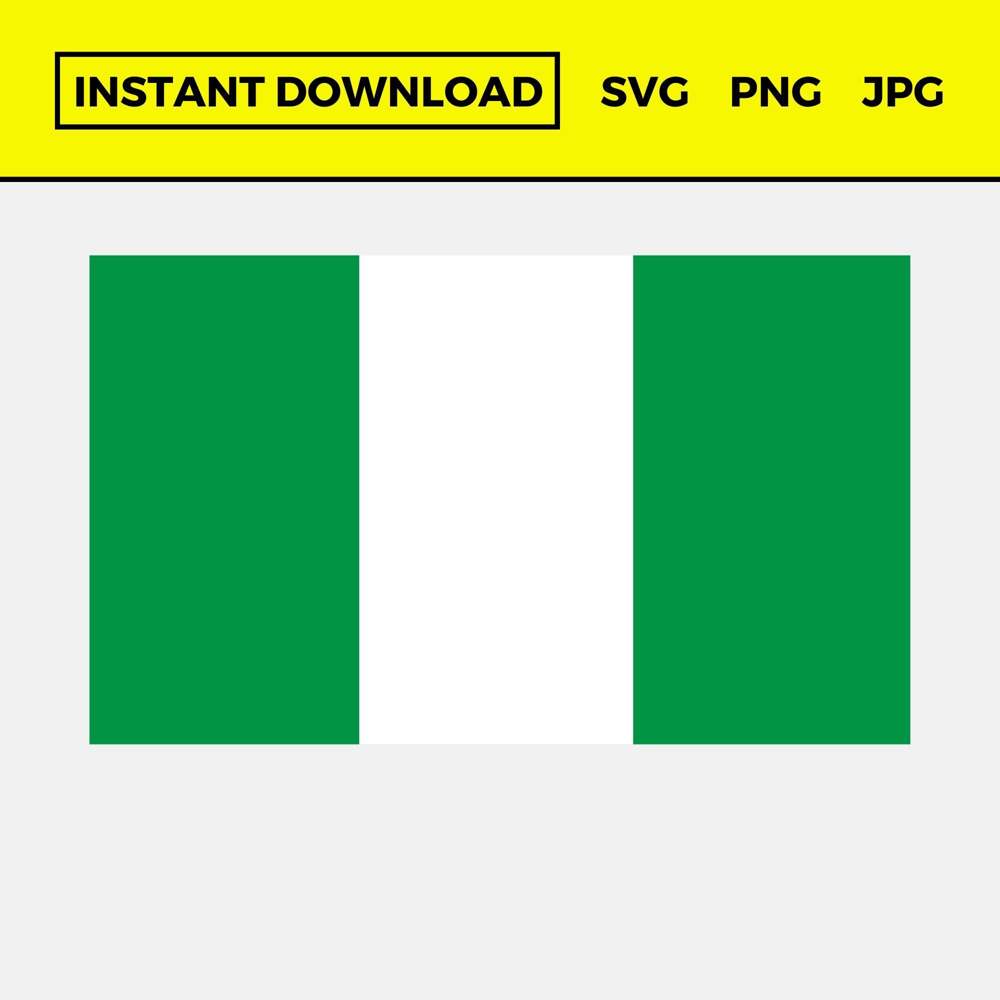 Nigeria Flag Svg, Nigeria Flag Png, Nigerian Flag Svg, Nigerian Flag