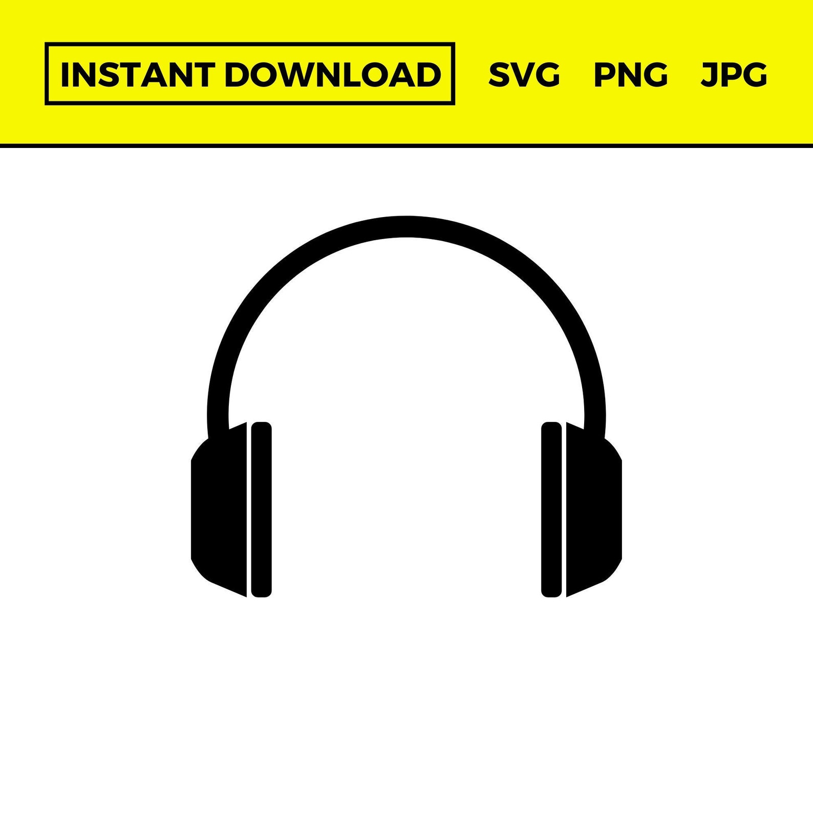 Headphones SVG, Headphones PNG, Headphones JPG, Headphones Image