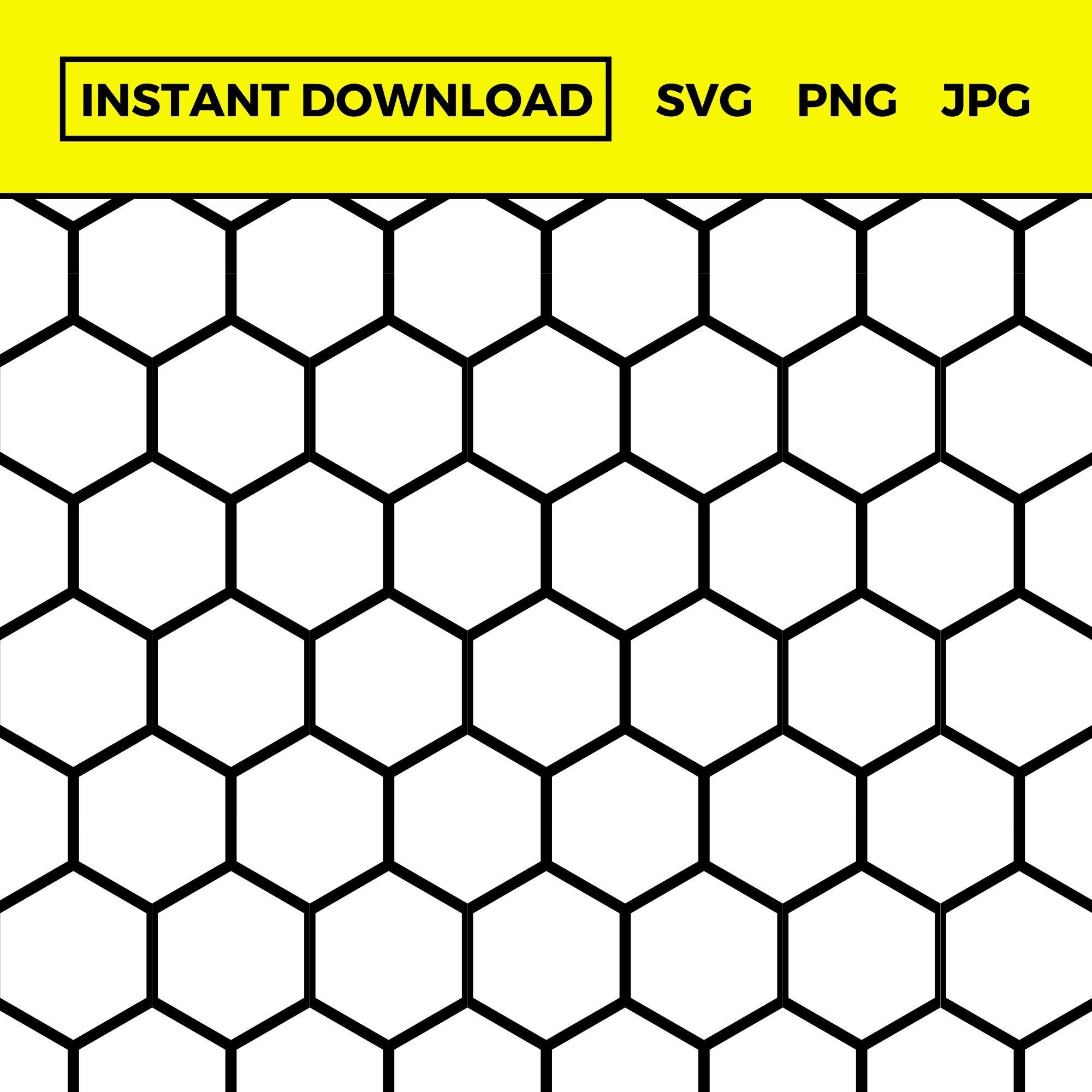 Honeycomb Pattern SVG Honeycomb Pattern PNG Honeycomb Pattern