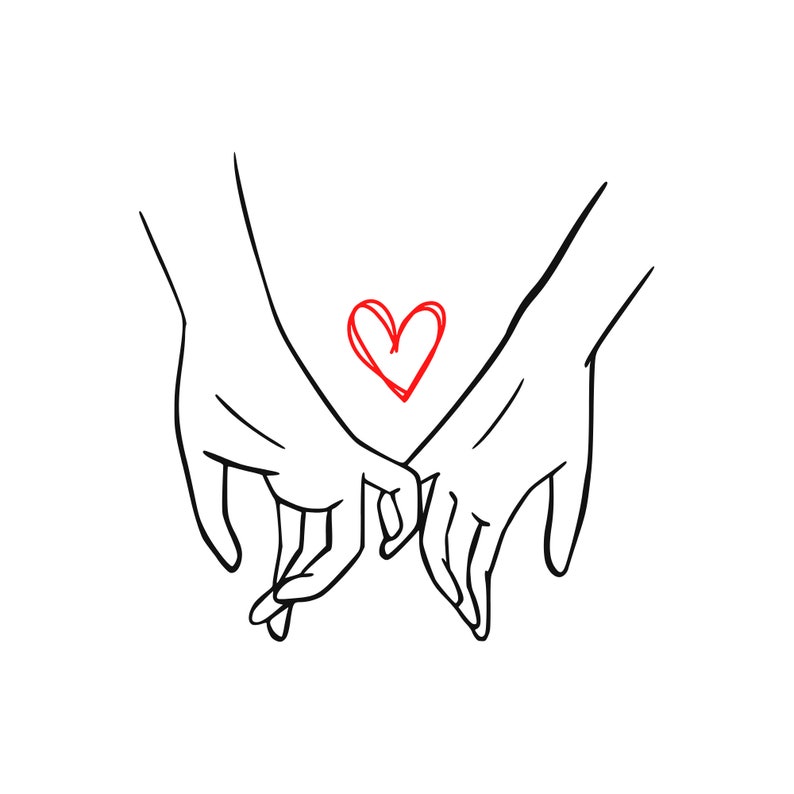 Pinky Promise SVG, Pinky Promise PNG, Pinky Promise Etsy UK