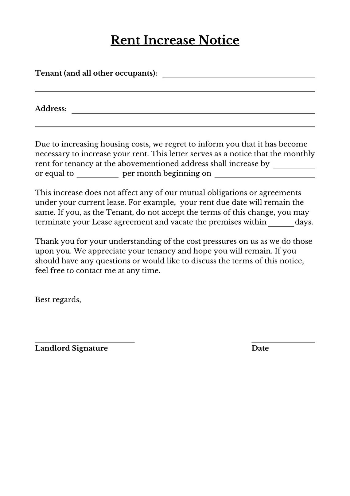 Rent Increase Notice Rent Increase Form Rent Increase Letter rent-increase-notice-rent-increase-form-rent-increase-letter