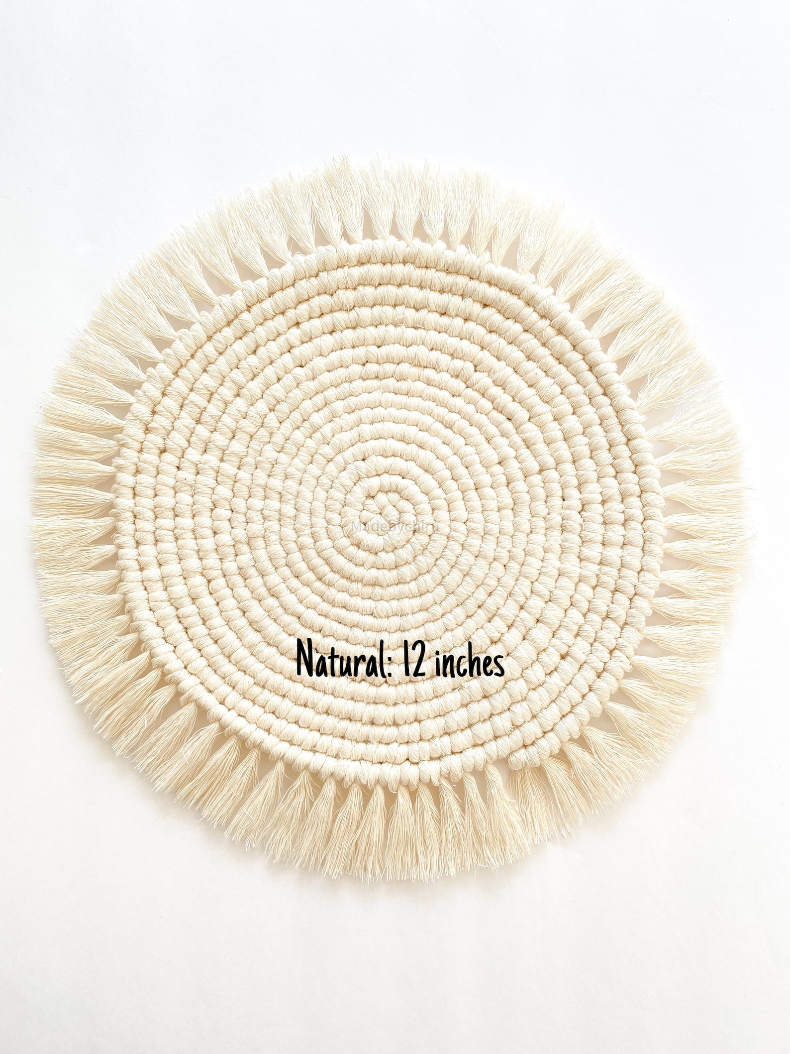 Large Round Placemats Dinning Placemats Indoor Plant Mats Etsy