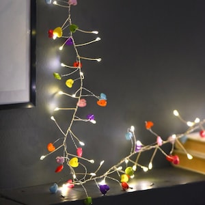 Sweet Heart Fairy Lights - Fun Bright String Design