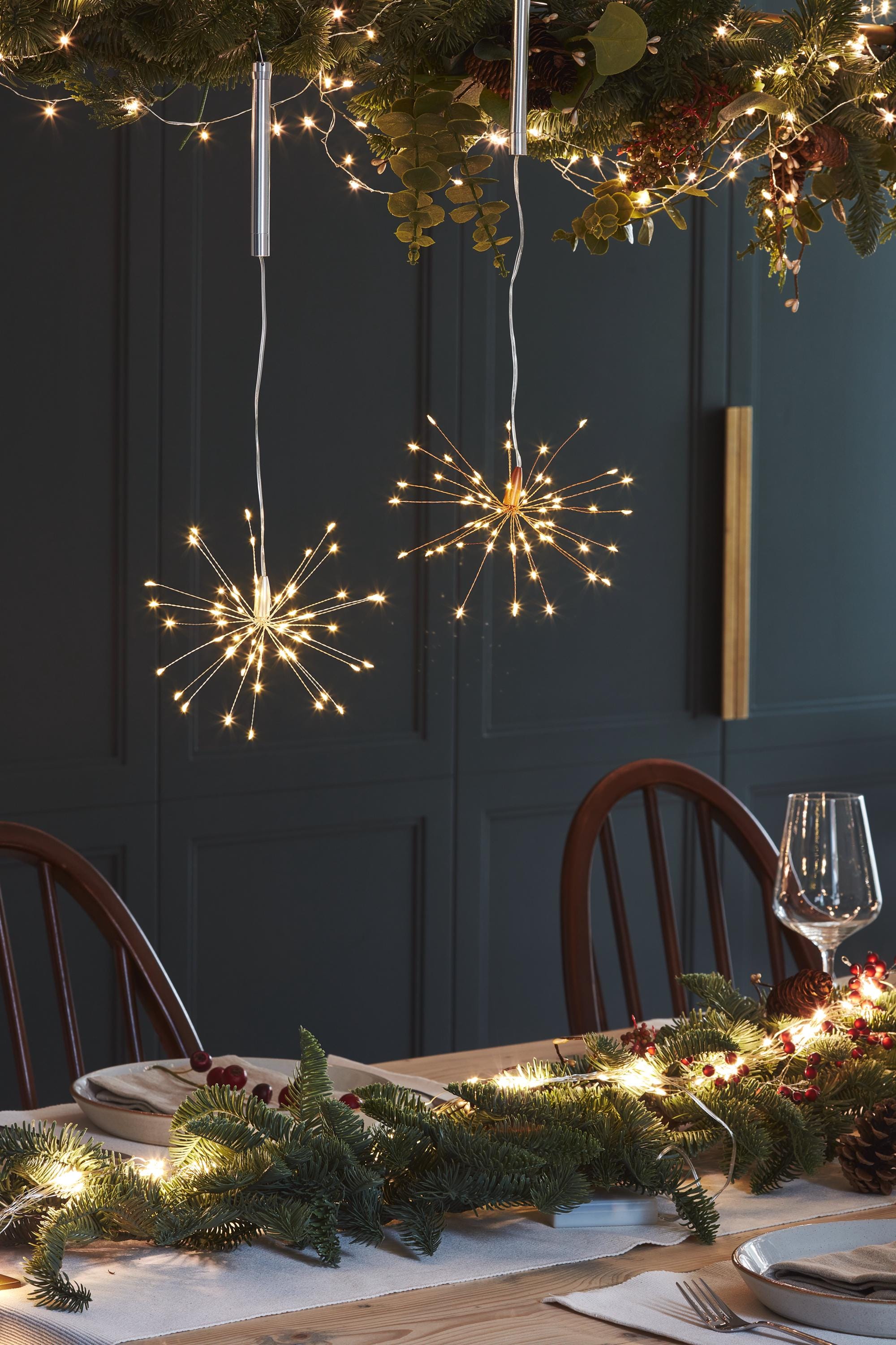 Hanging Starburst Light - 17cm