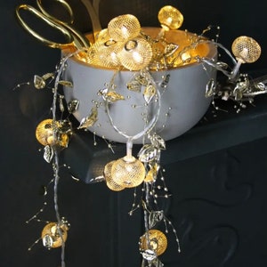 Ora String Lights - Glowing Orbs Along A Delicate Chain