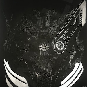 scratchboard prints