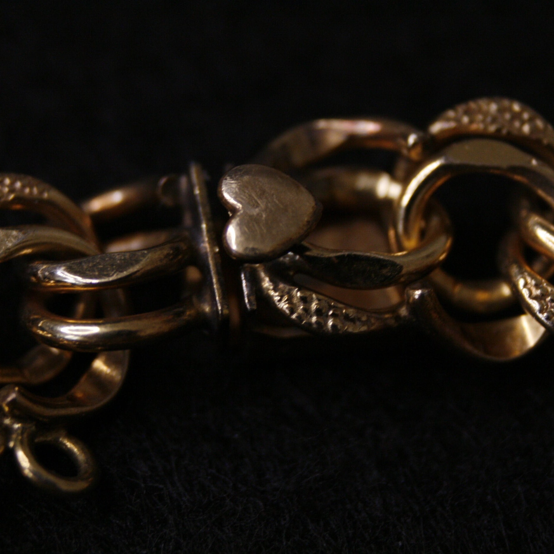 Signed Elco Vintage 1/20 12K GF Chain Link Bracelet Vintage
