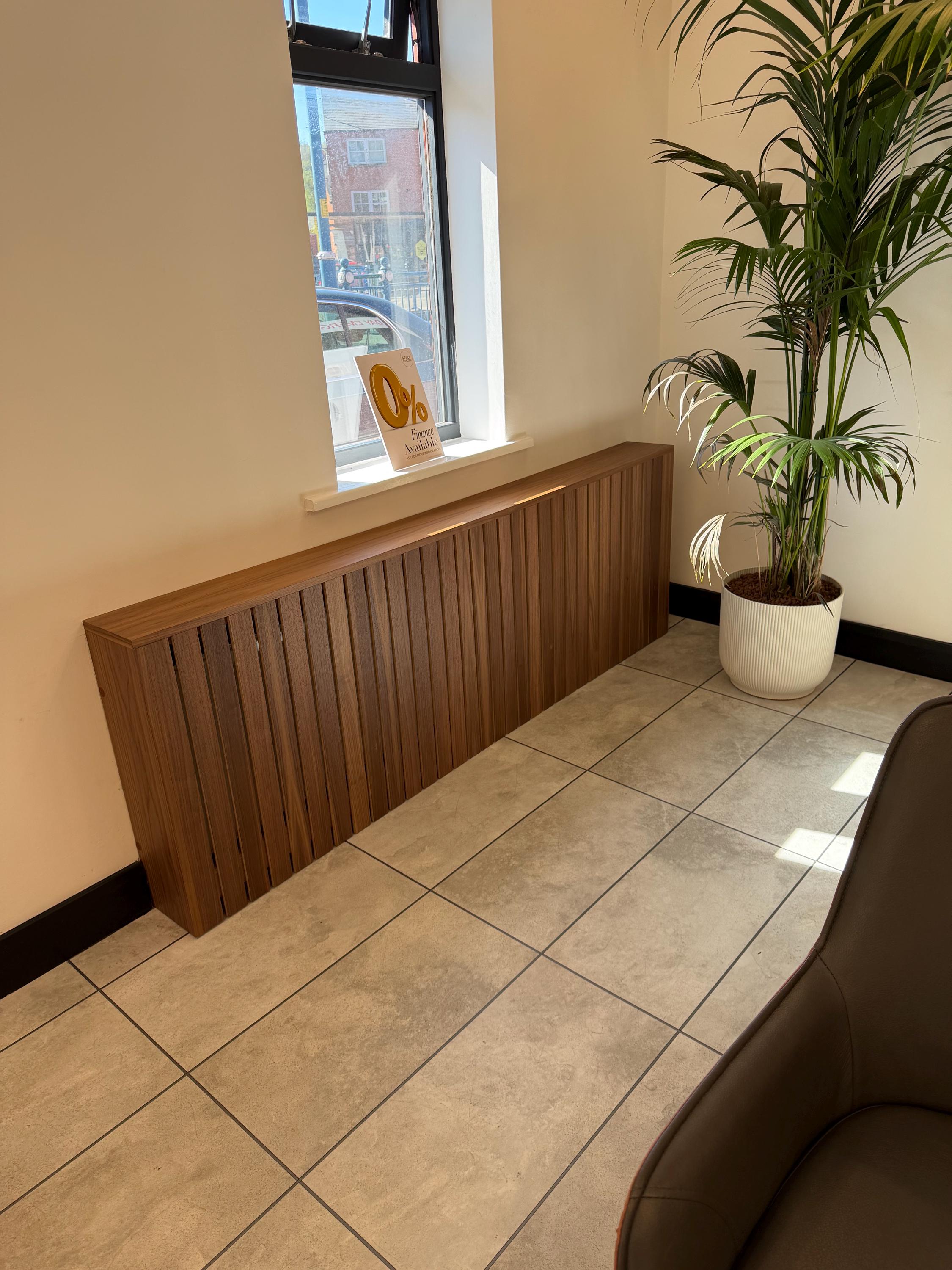 Walnut Radiator Table Top Walnut Radiator Cover - Made to Measure - Etsy UK