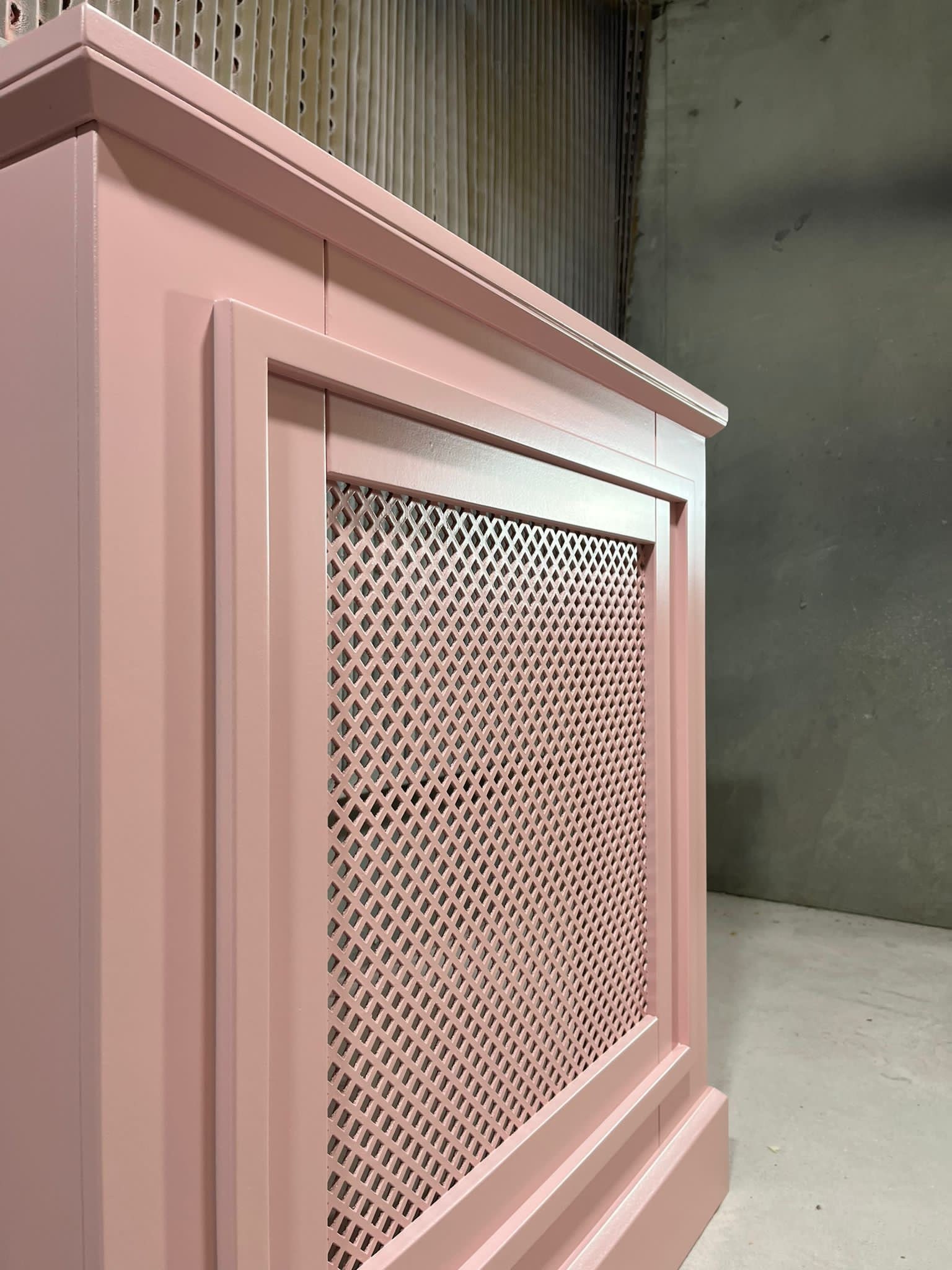 Uk Radiator Mesh Radiator Cover Mesh in Farrow and Ball Nancys Blushes No.278 - Etsy UK