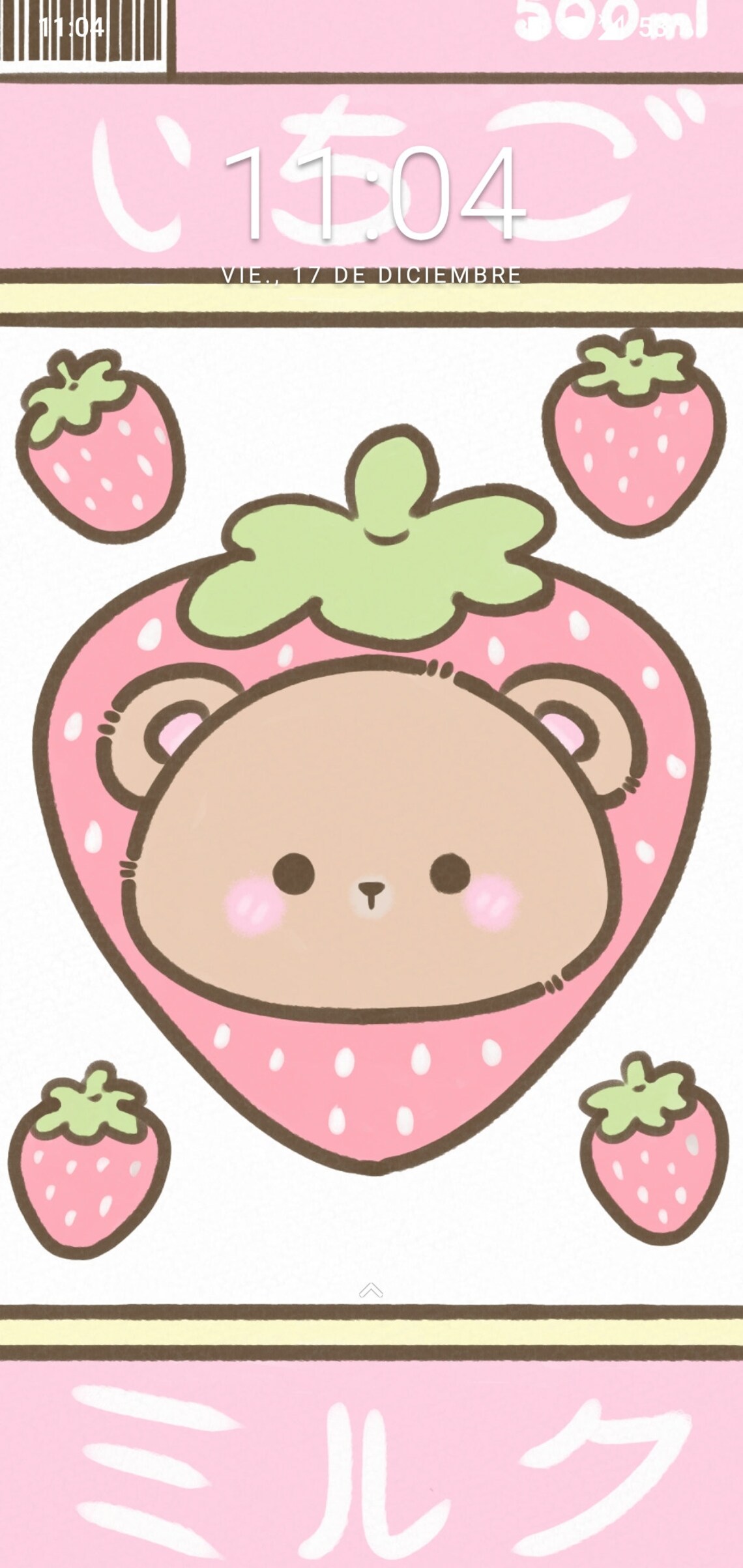 Kawaii Phone and iPhone Wallpaper / Cute Pink Wallpaper for Phone and