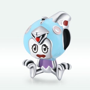 Chick Doll Charm: 925 Sterling Silver Bracelet Bead