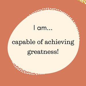 Achieve Greatness - A4 printable wall art