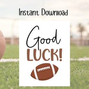 Fußball Good Luck Printable Tag | Team Good Luck Tag | Druckbare Tags | Bunte Printable | Fußball-Team-Tags | Viel Glück Tags Fußball