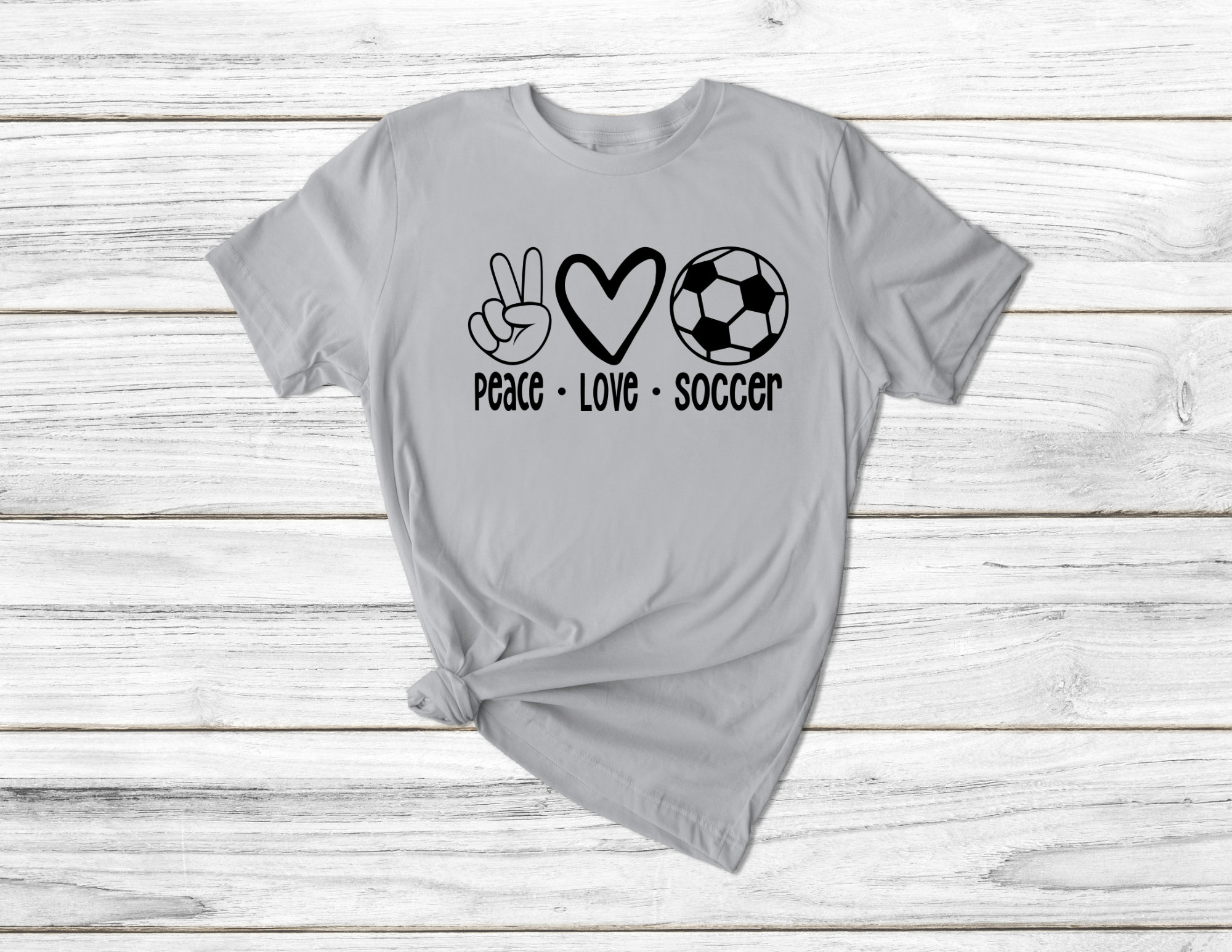 Peace Love Soccer SVG PNG Cut File Instant Download - Etsy