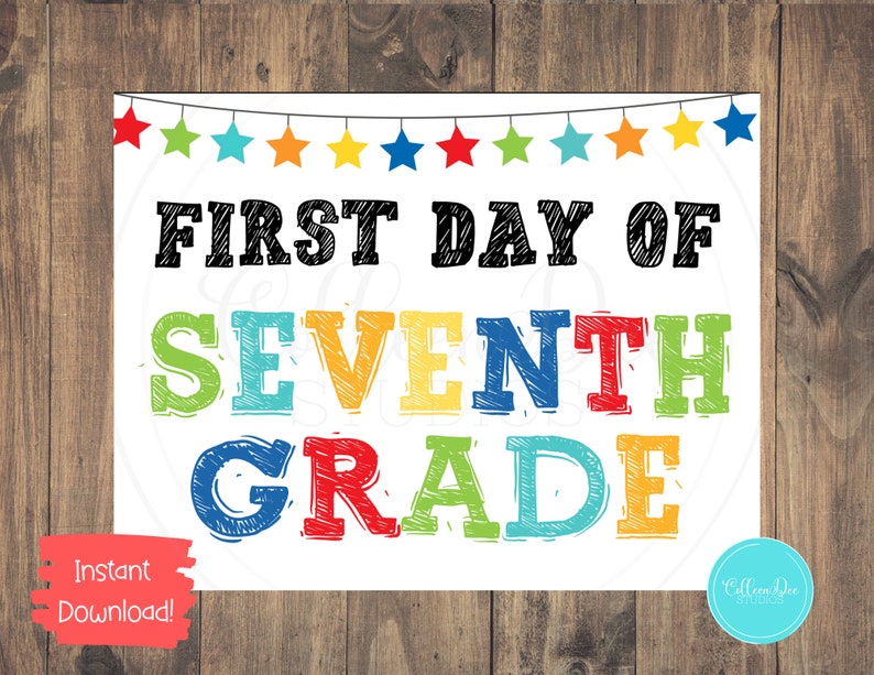 seventh-grade-sign-first-day-of-7th-grade-sign-start-etsy-uk