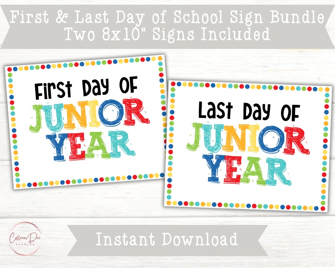 FIRST and LAST Day of JUNIOR Year - Il 1080xN.6200507705 Qh5c 