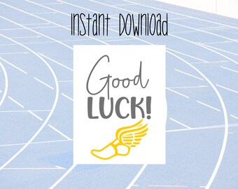 Editable Soccer Good Luck Printable Sign Soccer Team Good - Etsy