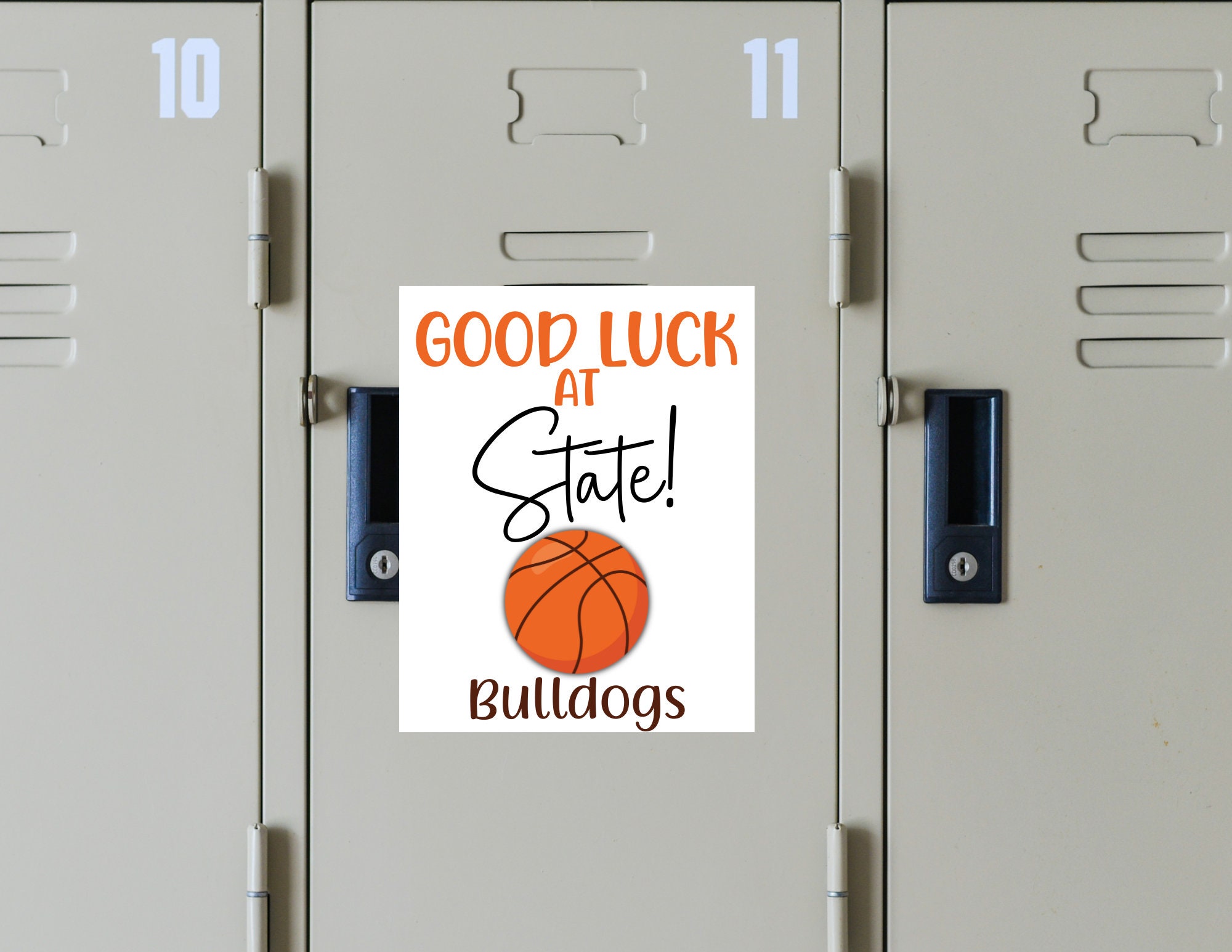 Editable Basketball Good Luck State Printable Tag Basketball Etsy