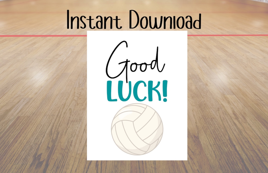 Volleyball Good Luck Printable Tag Team Good Luck Tag Printable Tag Il 1080xN.4694512210 O1pu
