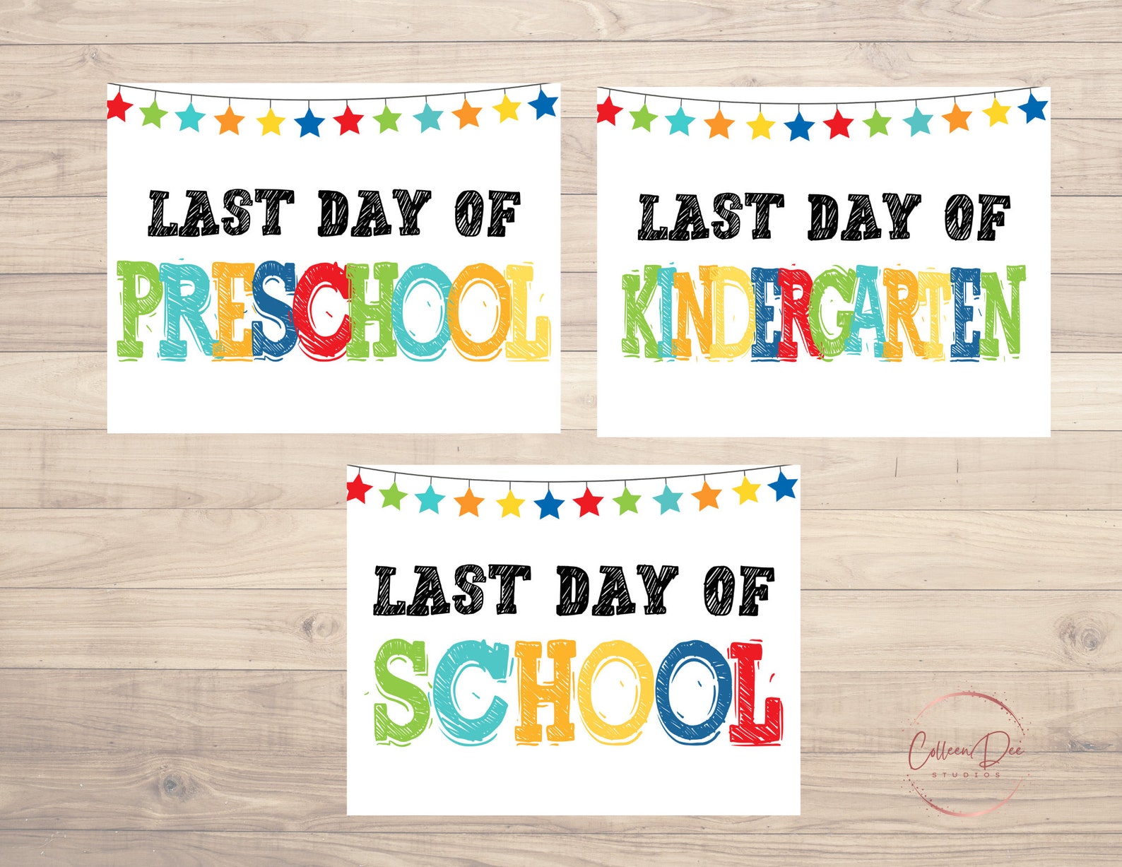 Last Day School Printable Sign Bundle Includes Prek 8th Etsy Last Day School Printable Sign Bundle Includes Prek 8th Etsy