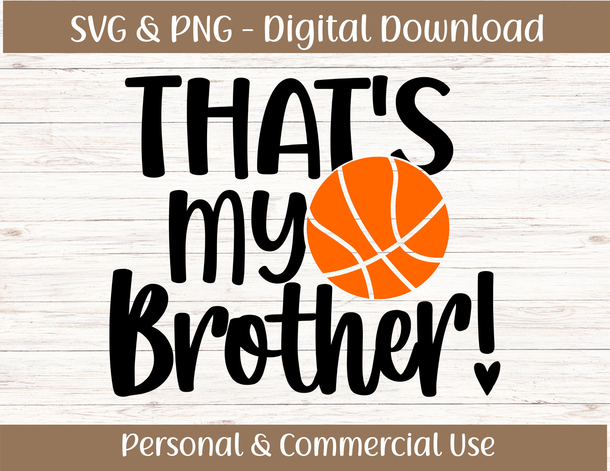 That's My Brother Svg Favorite Basketball Player SVG Etsy