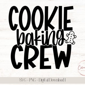 Equipe de confeitaria de biscoitos | Camiseta de Natal | Camisetas divertidas para fazer biscoitos | Designs de Natal | Biscoitos de Natal | Confeitaria de biscoitos de Natal | Hora dos biscoitos