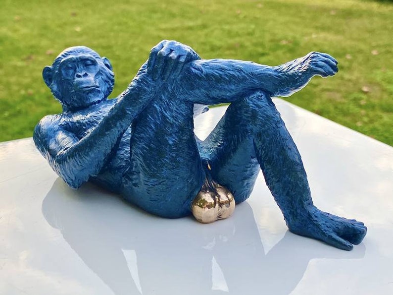 King Kong Balls Statue Replica Etsy