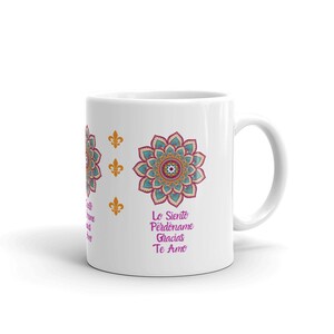 KUBEK "Przepraszam, Wybacz mi, Dziękuję, Kocham Cię" - Mandala