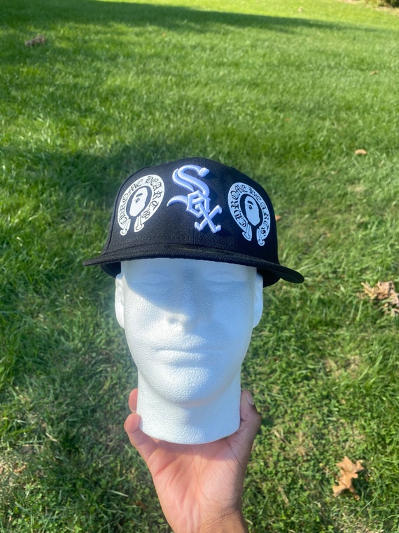 Chrome Heart Bape White Sox Fitted 