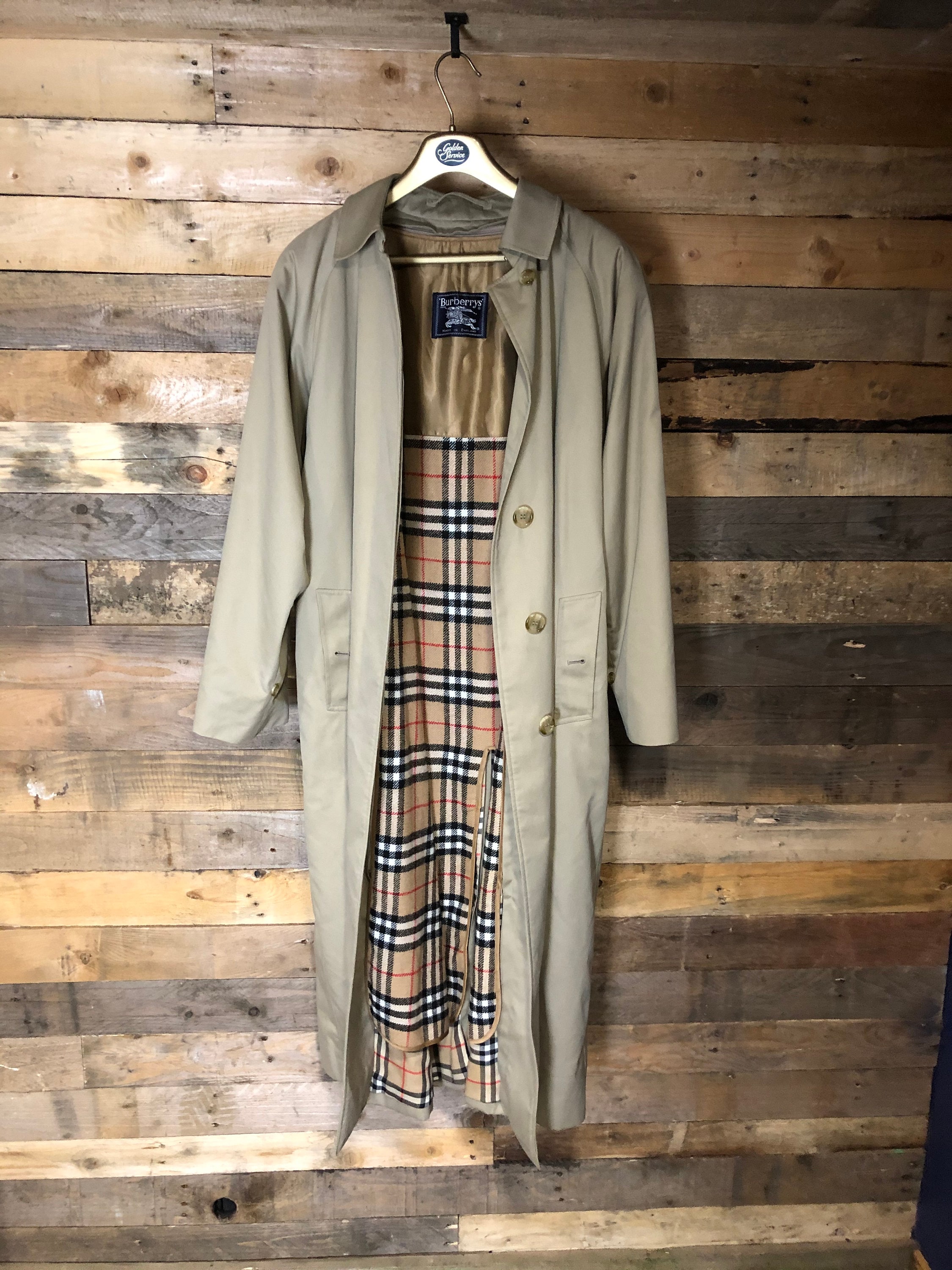 mens burberry trench coat with removable lining