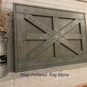 Fireplace Cover-Crossbuck