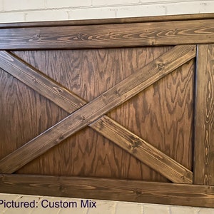 Fireplace Cover - Farm Door